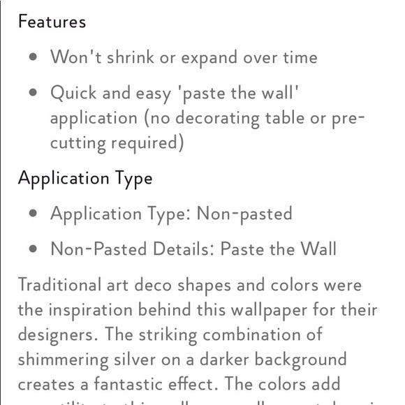 Graham & Brown Other Beautiful Rose Gold Art Deco Wallpaper Poshmark